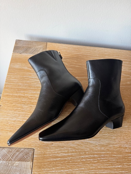 NWT! MADEWELL Women's The Lexie Ankle Boot True Black Leather Size 6.5 - no box! - Picture 13 of 15